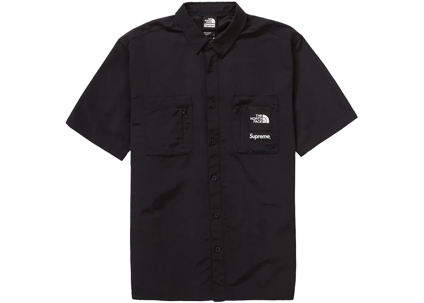 Мужская рубашка с коротким рукавом водоотталкивающая Shirt Supreme, Black