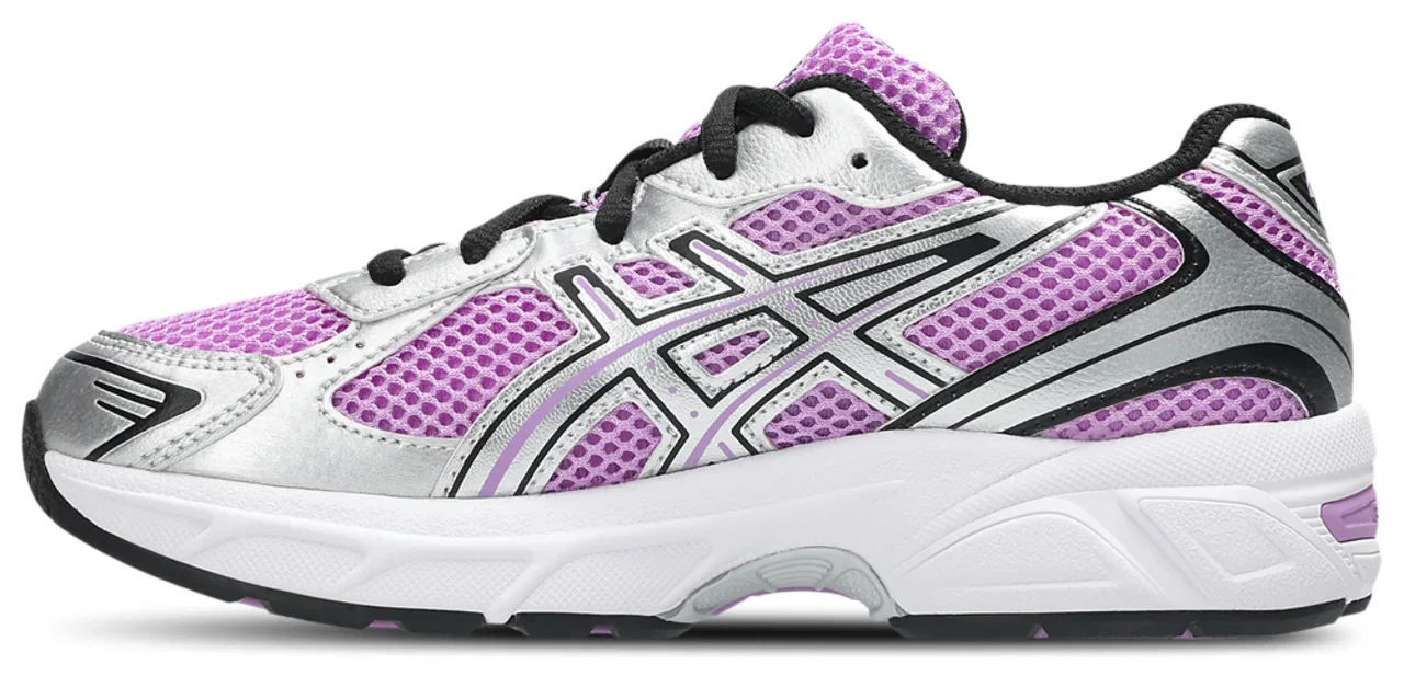 Кроссовки для девочек GEL-1130 ASICS, цвет Lavender Glow/Pure Silver — фото 2