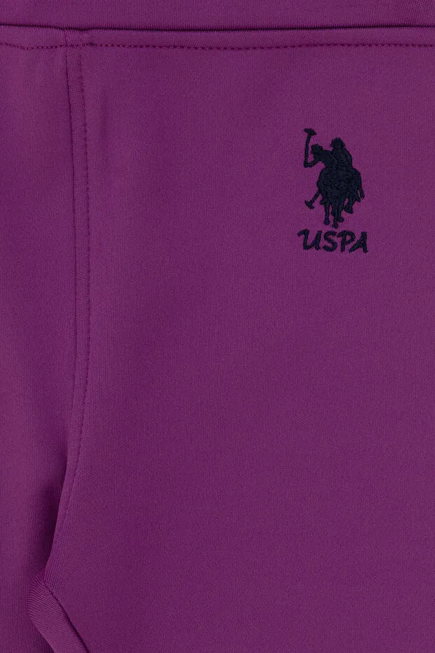 Детские леггинсы для девочек облегающие U.S. Polo Assn., Violet — фото 4