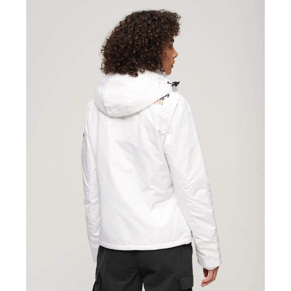 Женская водонепроницаемая куртка Mountain Superdry, Weiss — фото 4