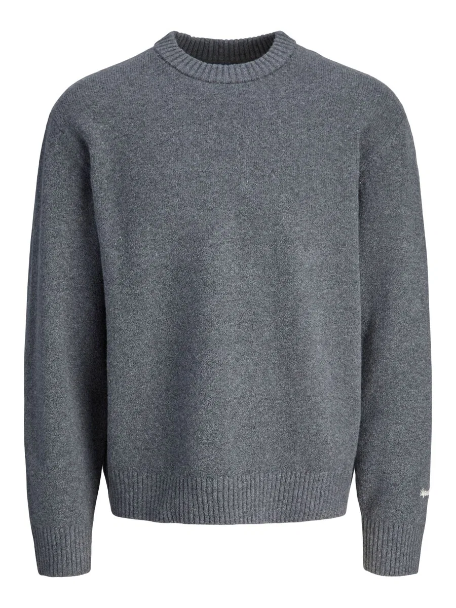 Детский свитер Jack & Jones Junior темно-серого цвета