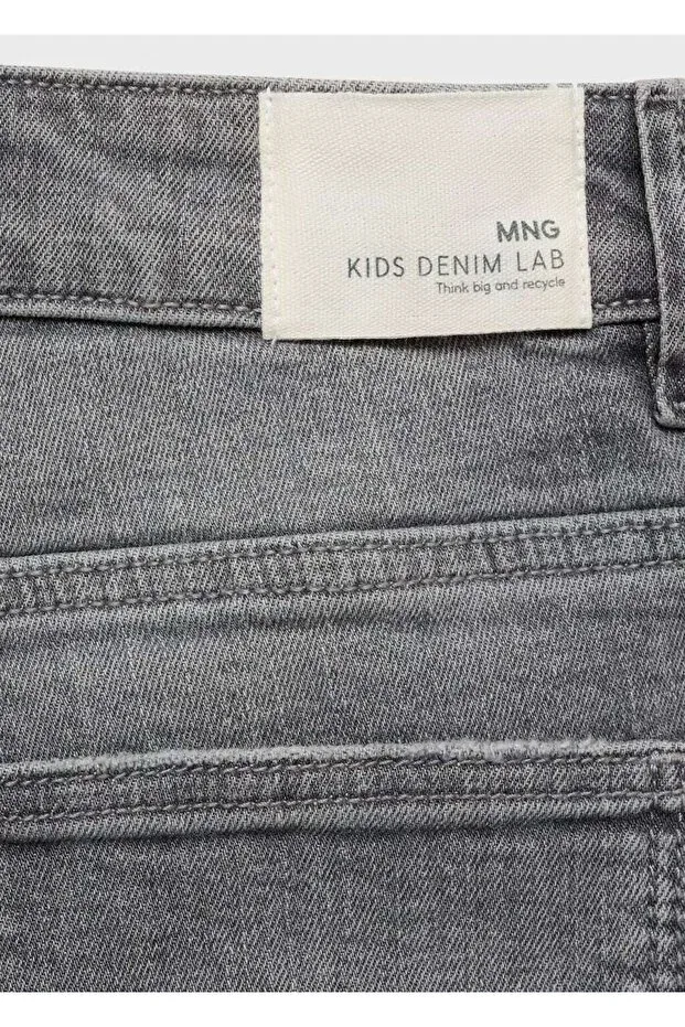 Детские шорты для мальчиков джинсовые Bermuda shorts john Mango Kids, Gray — фото 4