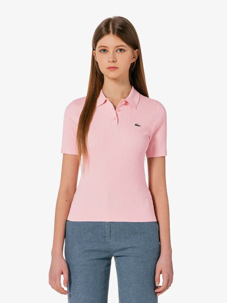 Поло LACOSTE Pink