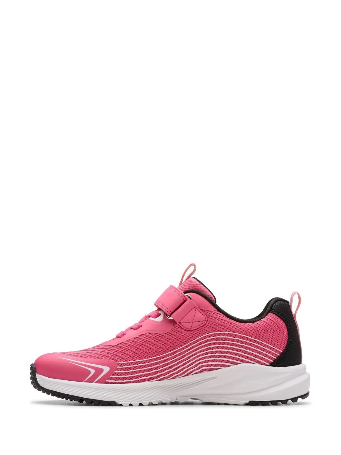 Кроссовки для мальчиков Clarks Deyes Dash K, розовые — фото 2