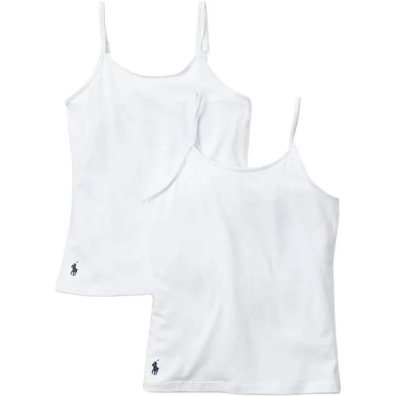 Детский топ-майка Polo Ralph Lauren, White