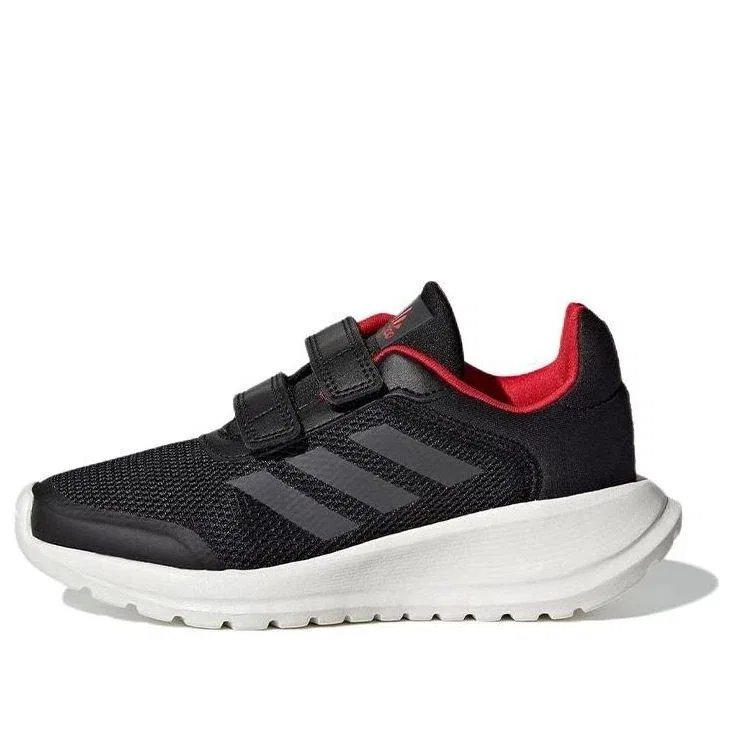 Детские кроссовки для бега с липучкой Tensaur Run K Adidas, черный