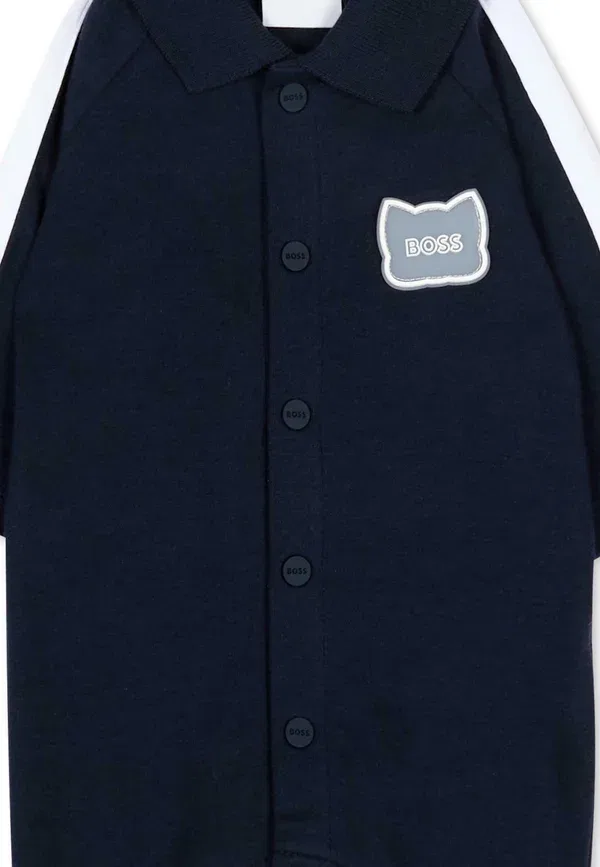 Детский комбинезон Boss Kidswear, синий — фото 3