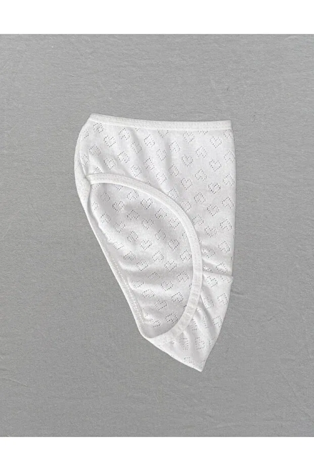 Детские трусы для девочек хлопковые Basics Alya Underwear, White — фото 2
