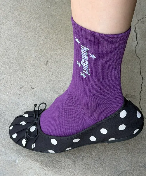 Детские носки HBT HOMEGIRL SOCKS HOMEBODY THINGS, Purple — фото 2