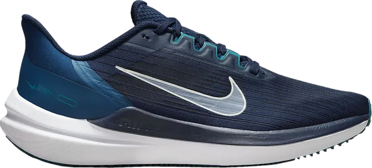 

Кроссовки Nike Air Winflo 9 'Obsidian Valerian Blue', синий