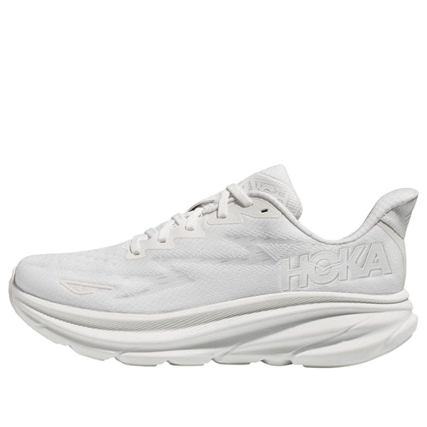 Кроссовки clifton 9 wide 'triple white' Hoka One One, белый