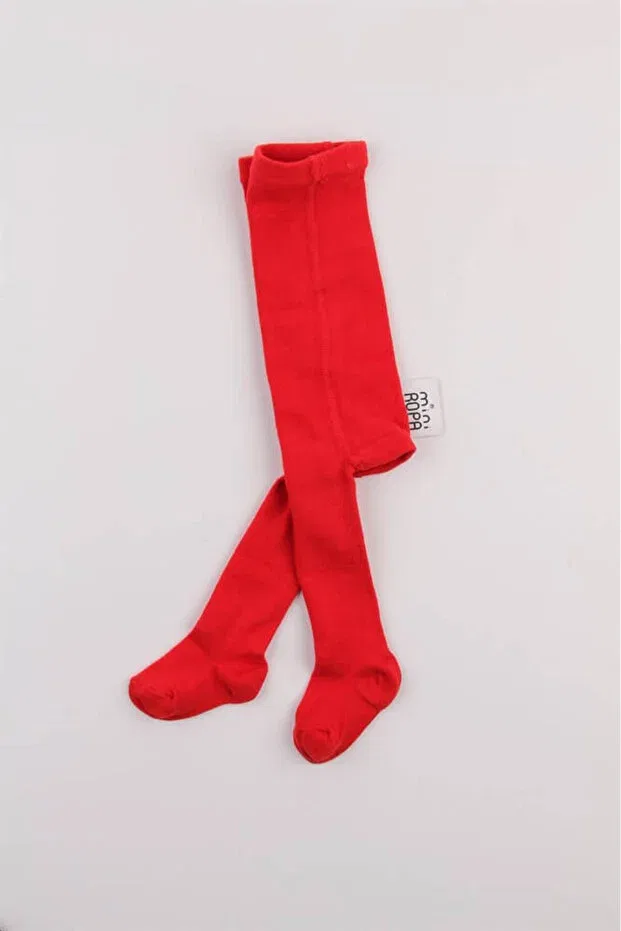 Детские колготки для новорожденных красные Mini Ropa, Red