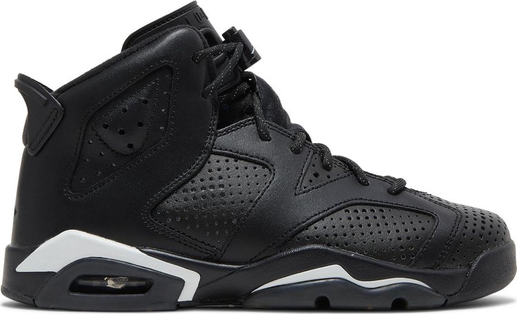 

Кроссовки Air Jordan 6 Retro GS Black Cat, черный