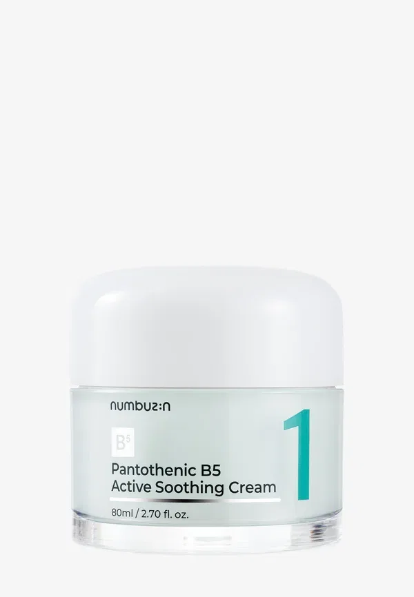 Крем для лица с пантенолом No.1 pantothenic active cream Numbuzin 80 мл