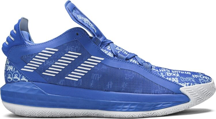 

Кроссовки Adidas Dame 6 'Glow Blue', синий