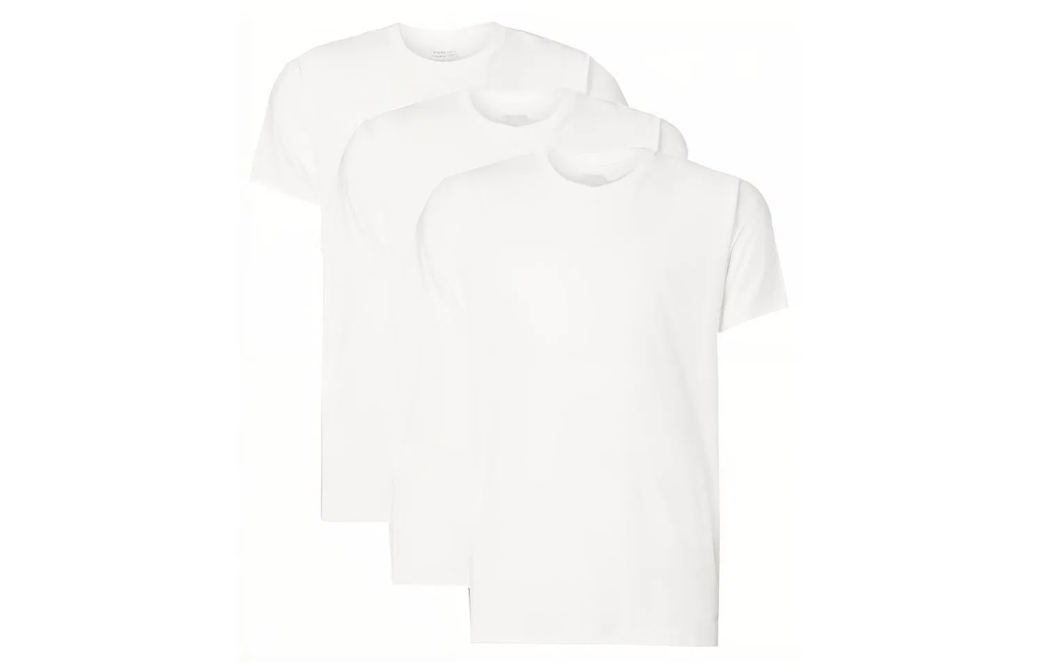 Мужская футболка с круглым вырезом Calvin Klein, Three-Piece Set (White), Белый