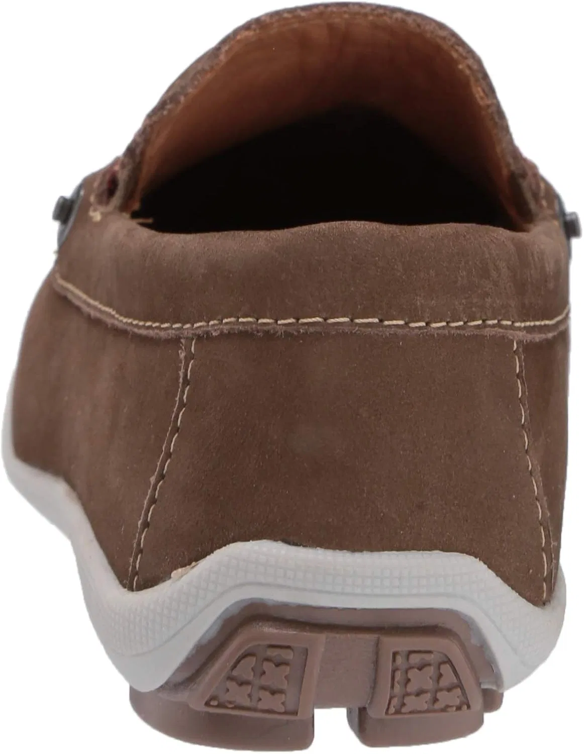 Детские лоферы с фактурной кожей Driver Club USA, Earth Nubuck — фото 3