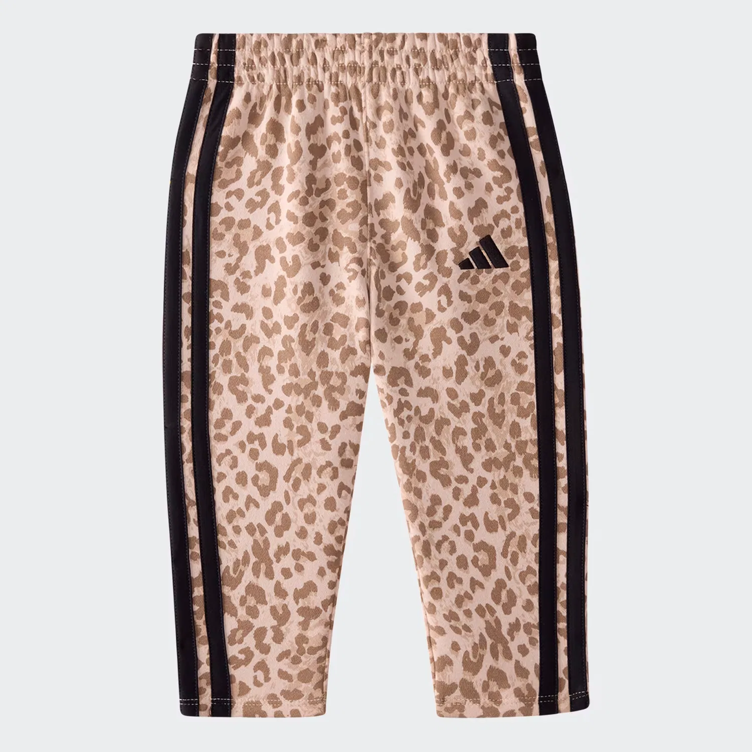 Детский комплект из 2 предметов с принтом, пуловер и брюки Adidas Sportswear, crystal linen — фото 4