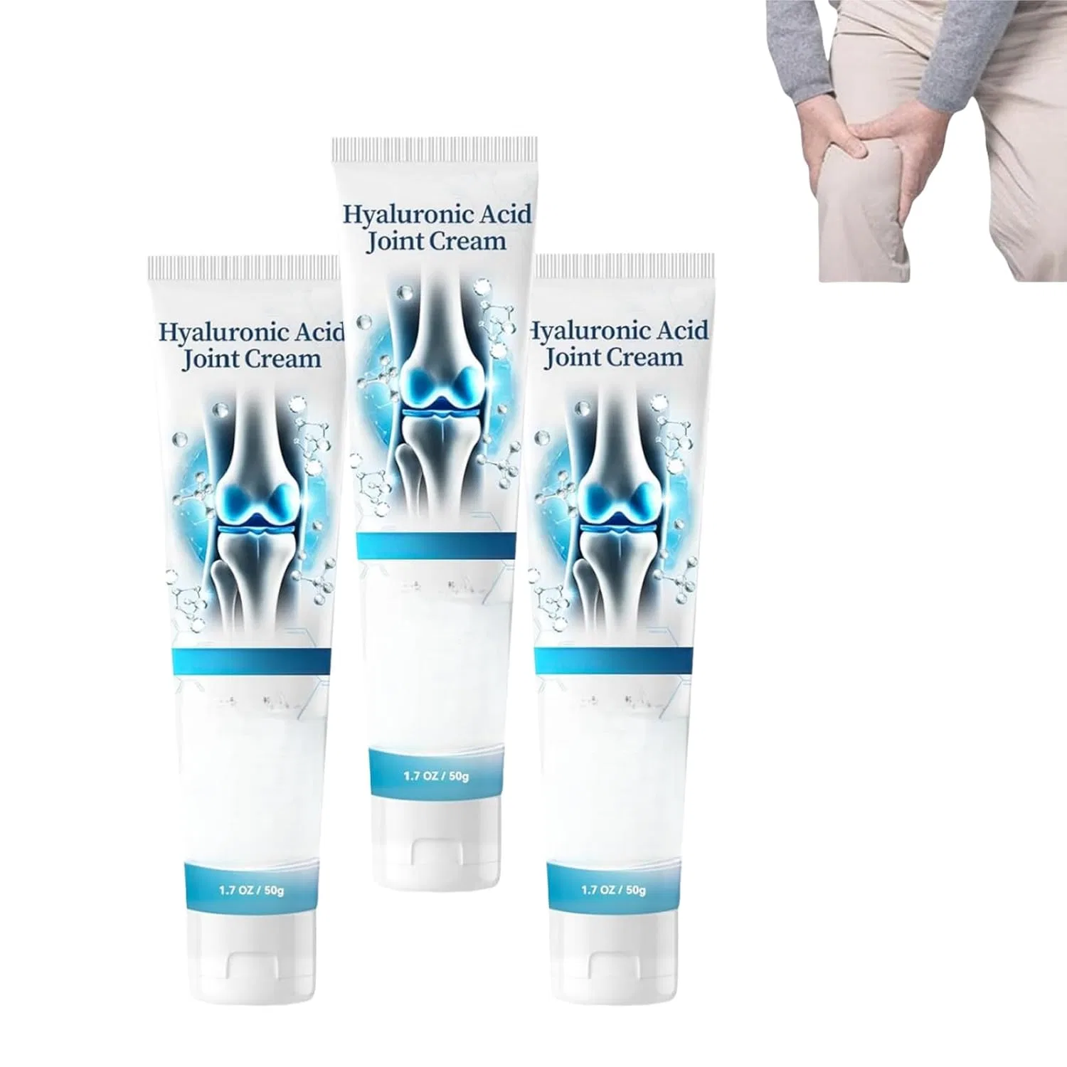 Крем для суставов с гиалуроновой кислотой Yeehoosex, 3 шт., 50 г