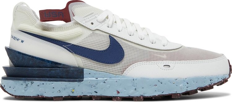

Кроссовки Nike Waffle One Crater 'Summit White Blue Void', белый, Белый;серый, Кроссовки Nike Waffle One Crater 'Summit White Blue Void', белый