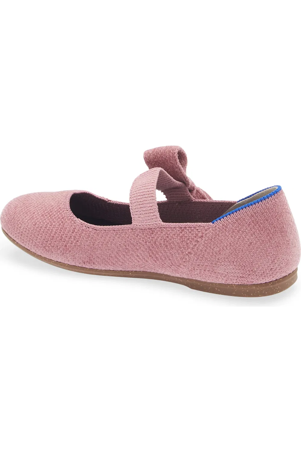 Детские туфли Мэри Джейн с бантом ReVelvet Rothy's, Revelvet Lilac — фото 3