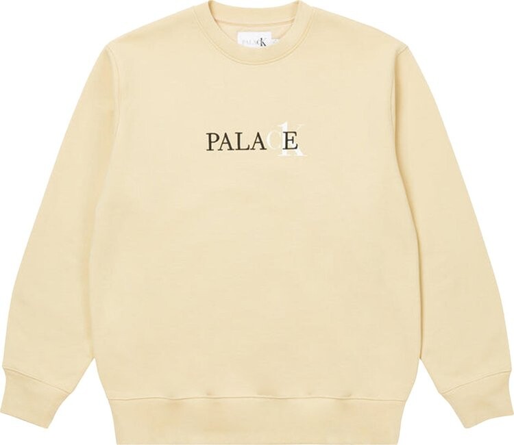 

Толстовка Palace x Calvin Klein Crew 'Wheat', кремовый, Бежевый, Толстовка Palace x Calvin Klein Crew 'Wheat', кремовый