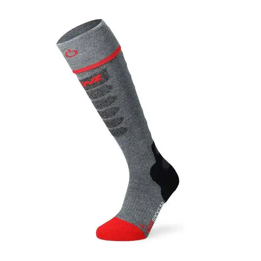 Детские утепленные носки с подогревом Lenz 5.1, Dark Grey