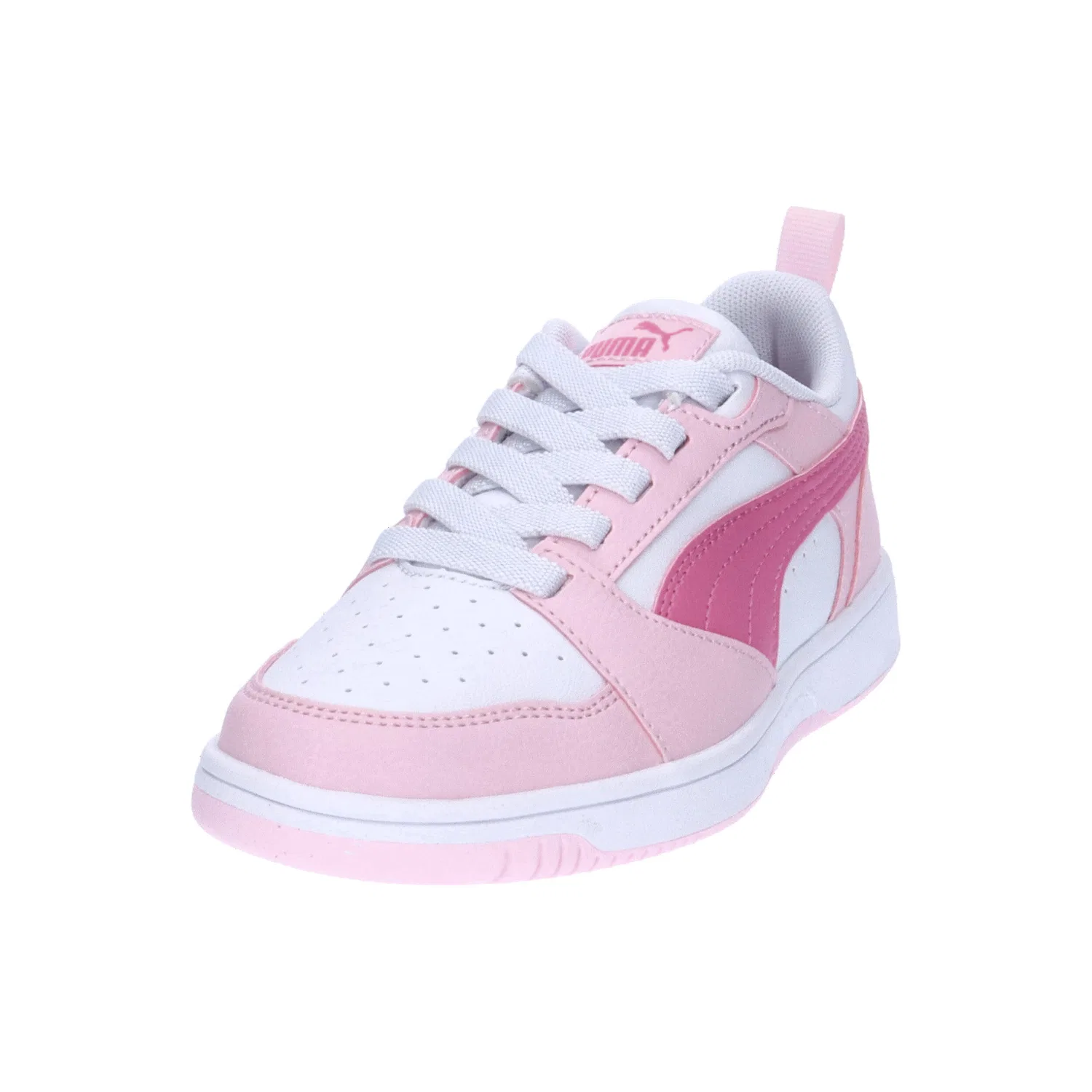 Детские кроссовки с принтом Rebound V6 Lo AC Puma, Weiss Rosa — фото 4