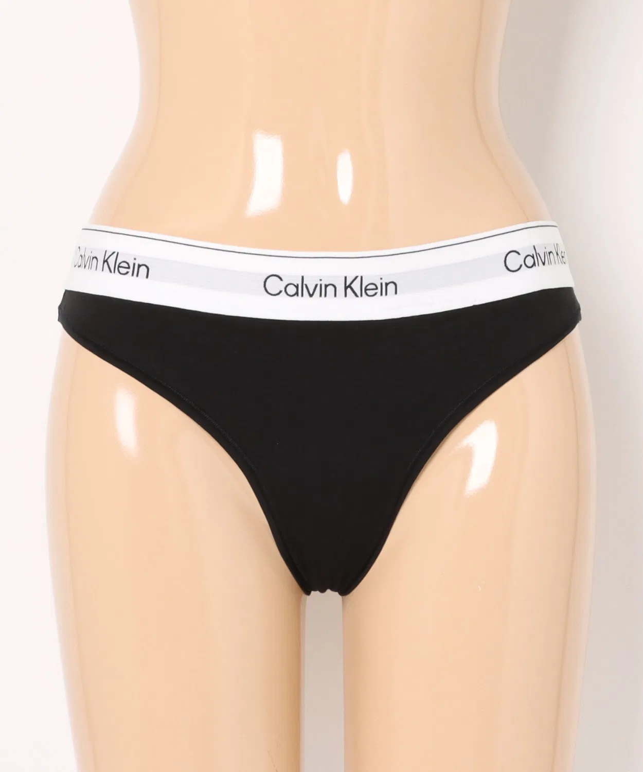 Женские трусы-слипы Calvin Klein T-Back Bikini, белые — фото 4