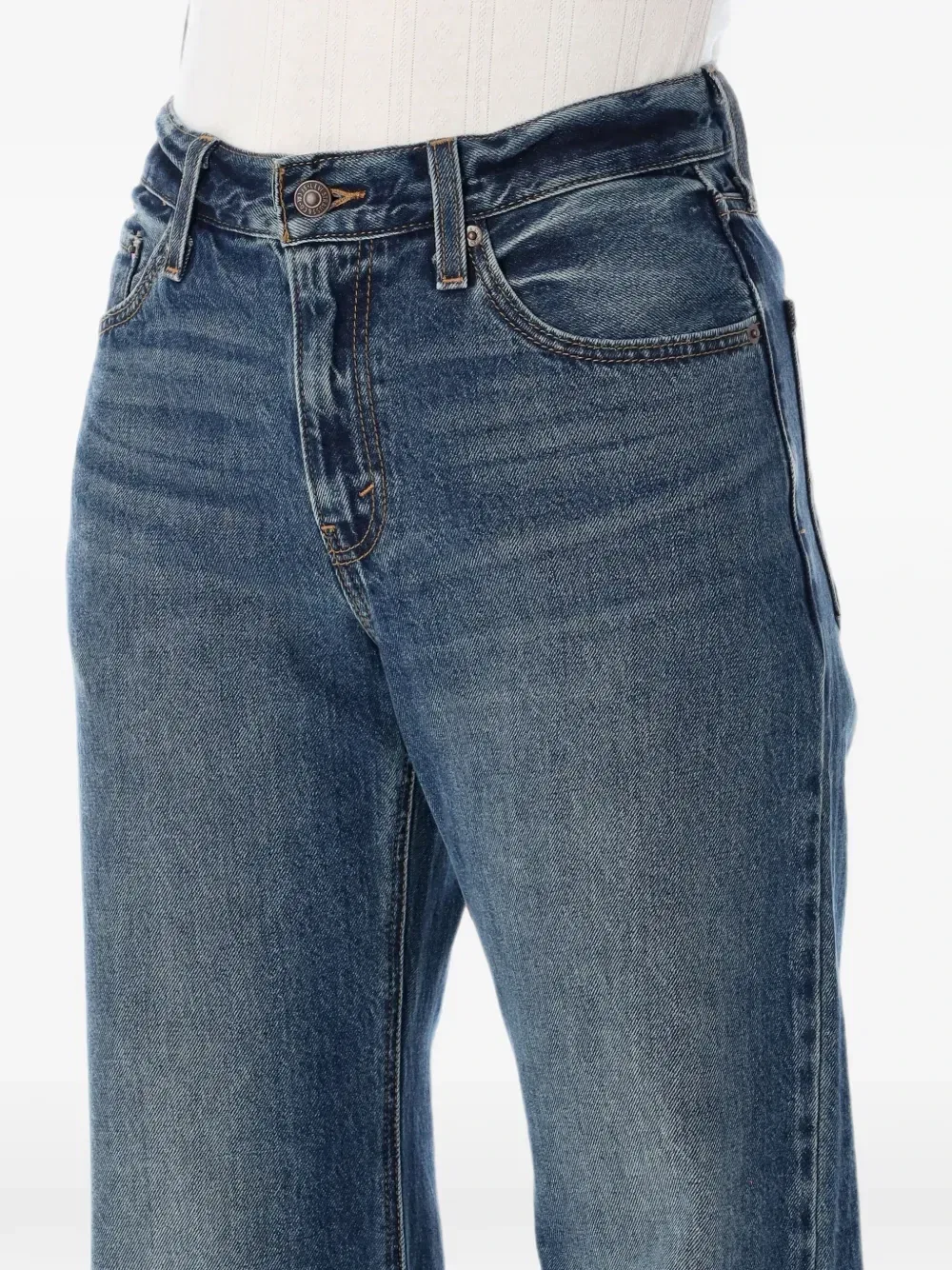 Джинсы клеш с эффектом потертости Levi'S, синий — фото 3