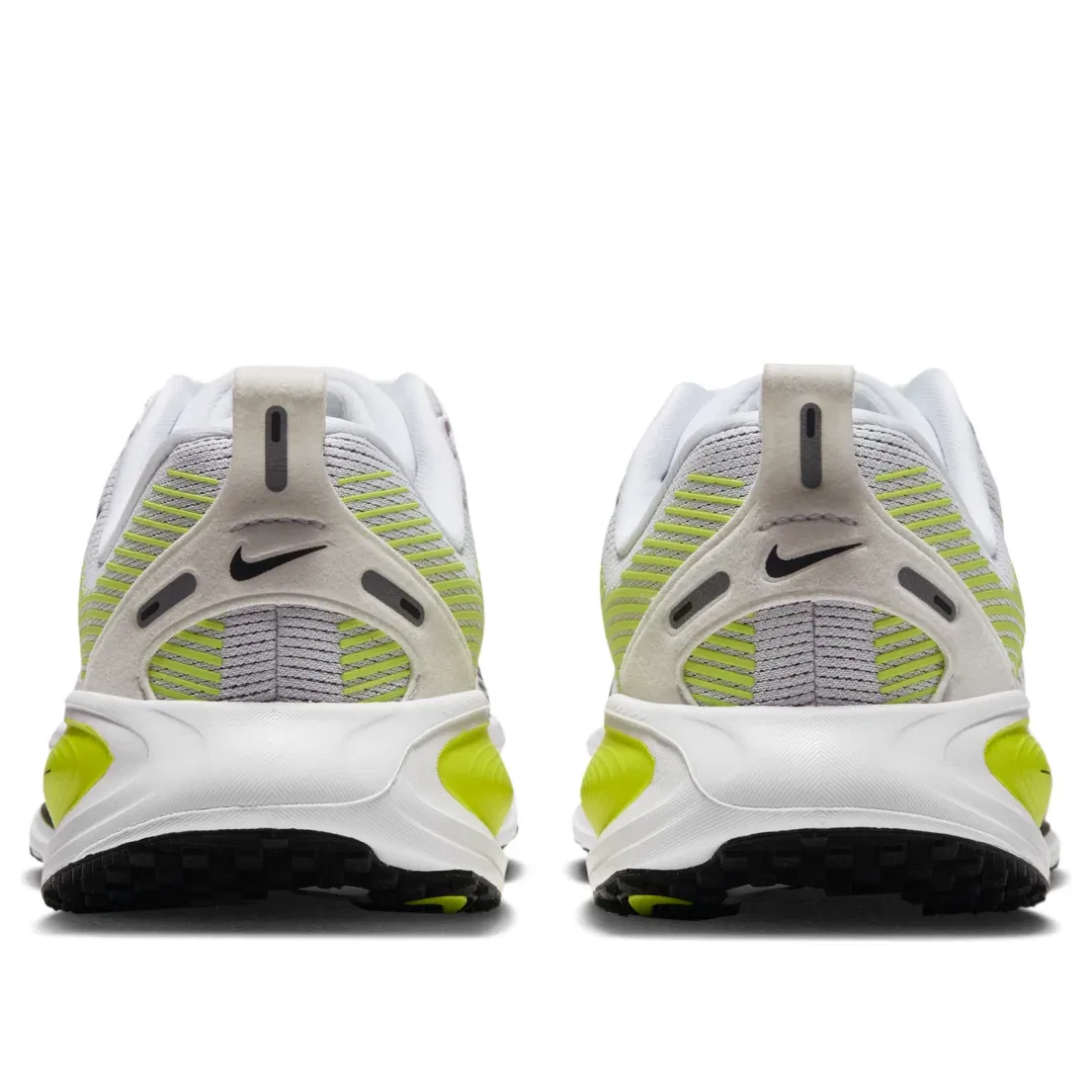Детские кроссовки с сетчатым верхом Vomero 18 'White Lemon Venom Dark Grey Black' Nike, White/Lemon Venom/Dark Grey/Black — фото 3