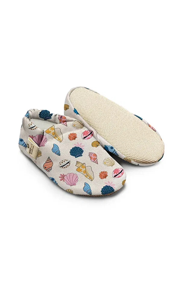 Детские пинетки для новорожденных с принтом Colorful sea pattern Kokopatik, Multicolor