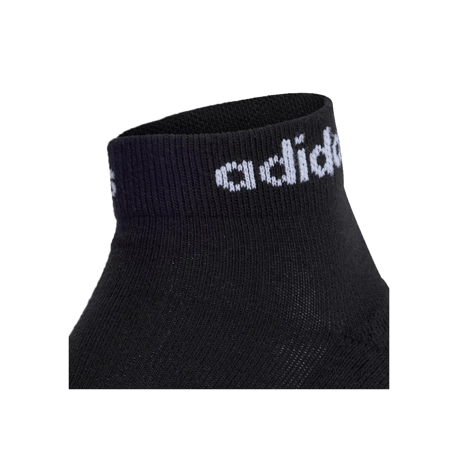 Унисекс носки короткие с амортизацией Adidas Originals, Black/White — фото 2