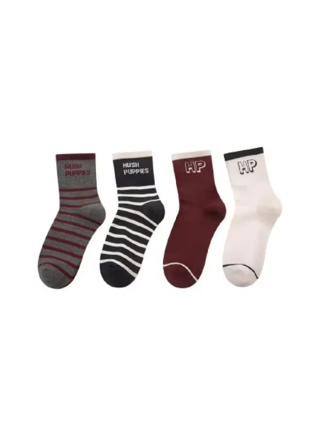 Носки детские универсальные четыре пары Hush Puppies