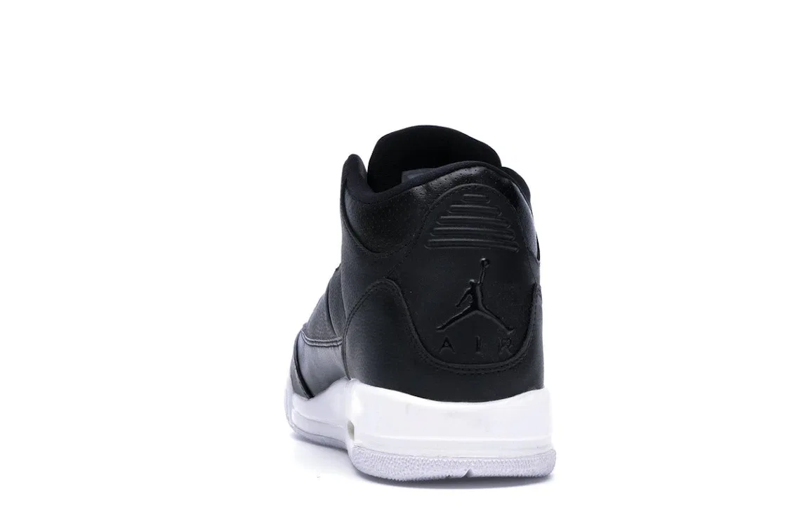 Детские кроссовки Lifestyle с принтом слоновьей кожи Jordan 3 Retro, Black/Black-White — фото 4