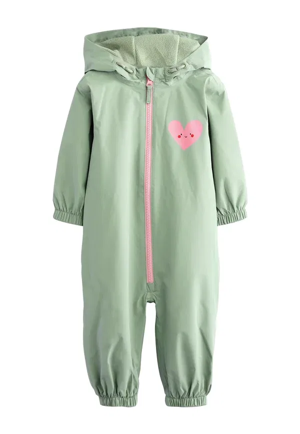 Комбинезон дождевик Waterproof Next, sage green, зеленый — фото 3
