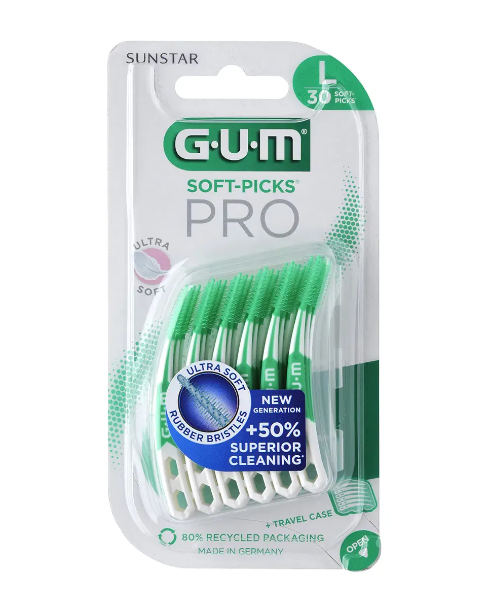 30 Межзубных Зубных Щеток Soft-Picks Pro Large Gum