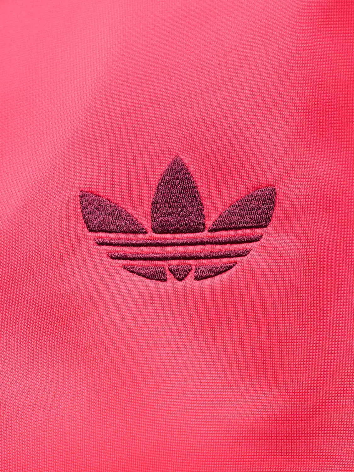 Худи на молнии Adidas Originals FB неоново-розового цвета — фото 2