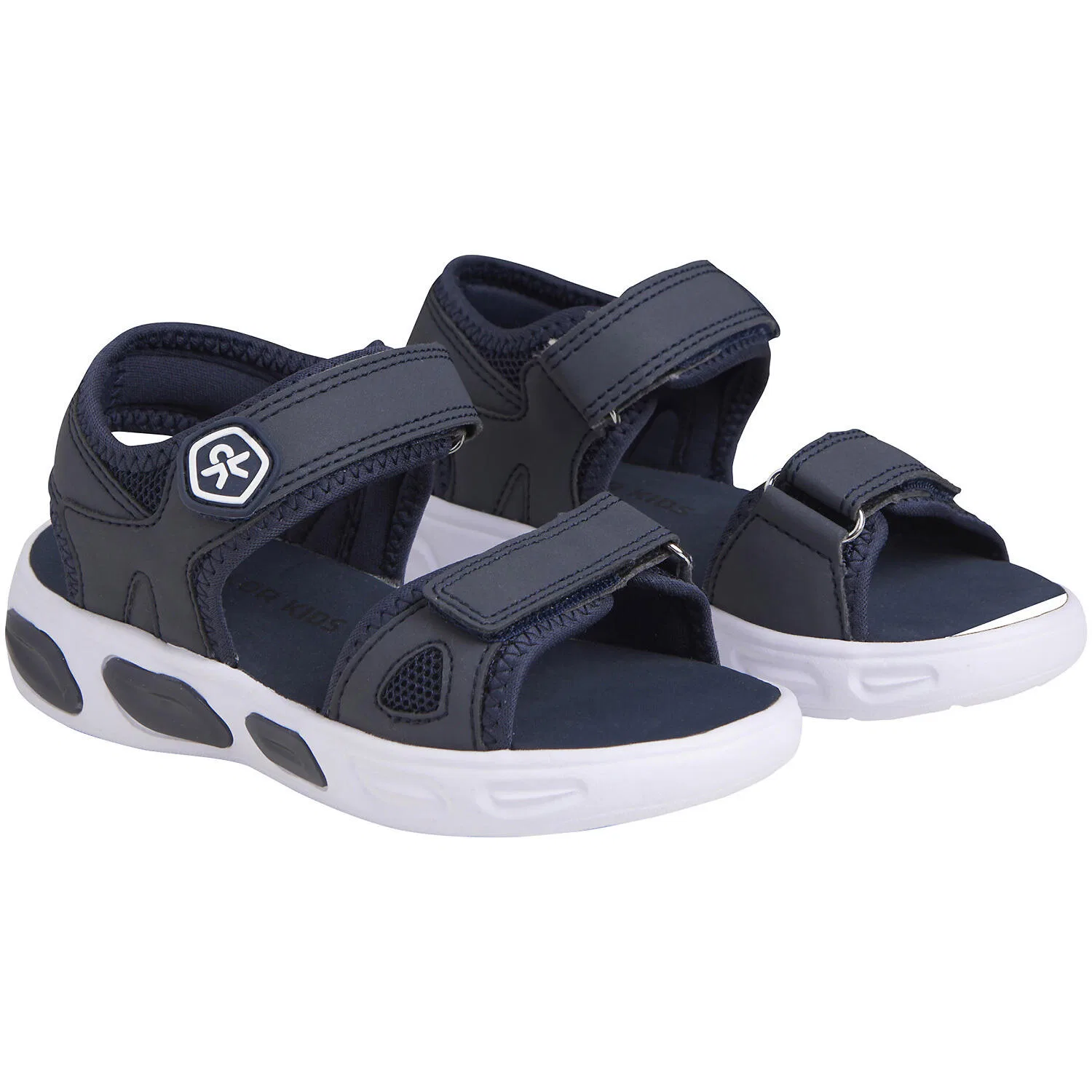Детские треккинговые сандалии с подсветкой SANDALSW LIGHTS IN OUTSOLE Color Kids, Navyblau