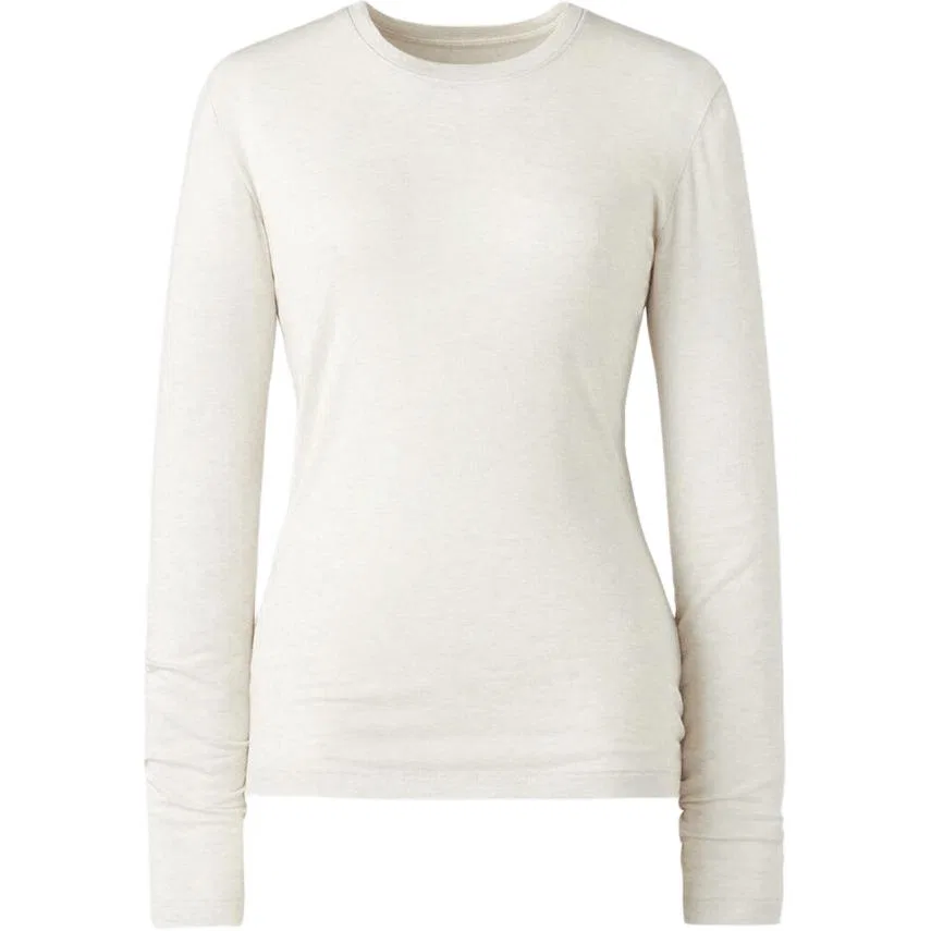Женская футболка с круглым вырезом Light Beige UNIQLO, Light Beige