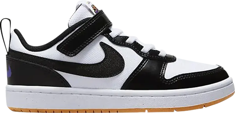 

Кроссовки Nike Court Borough Low 2 SE BP 'White Kumquat Black', белый
