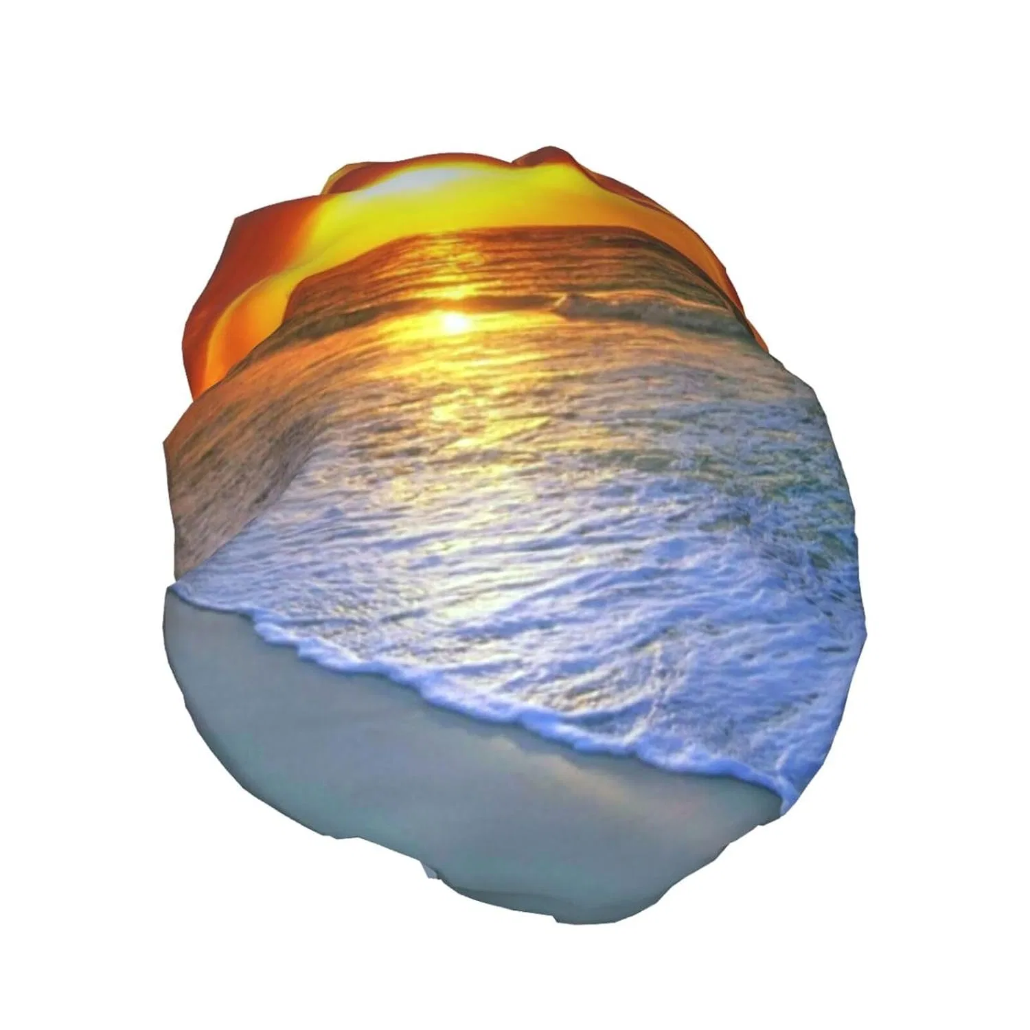 Шапочка для душа Sunset Reusable Double Layer Waterproof, ObabO — фото 2