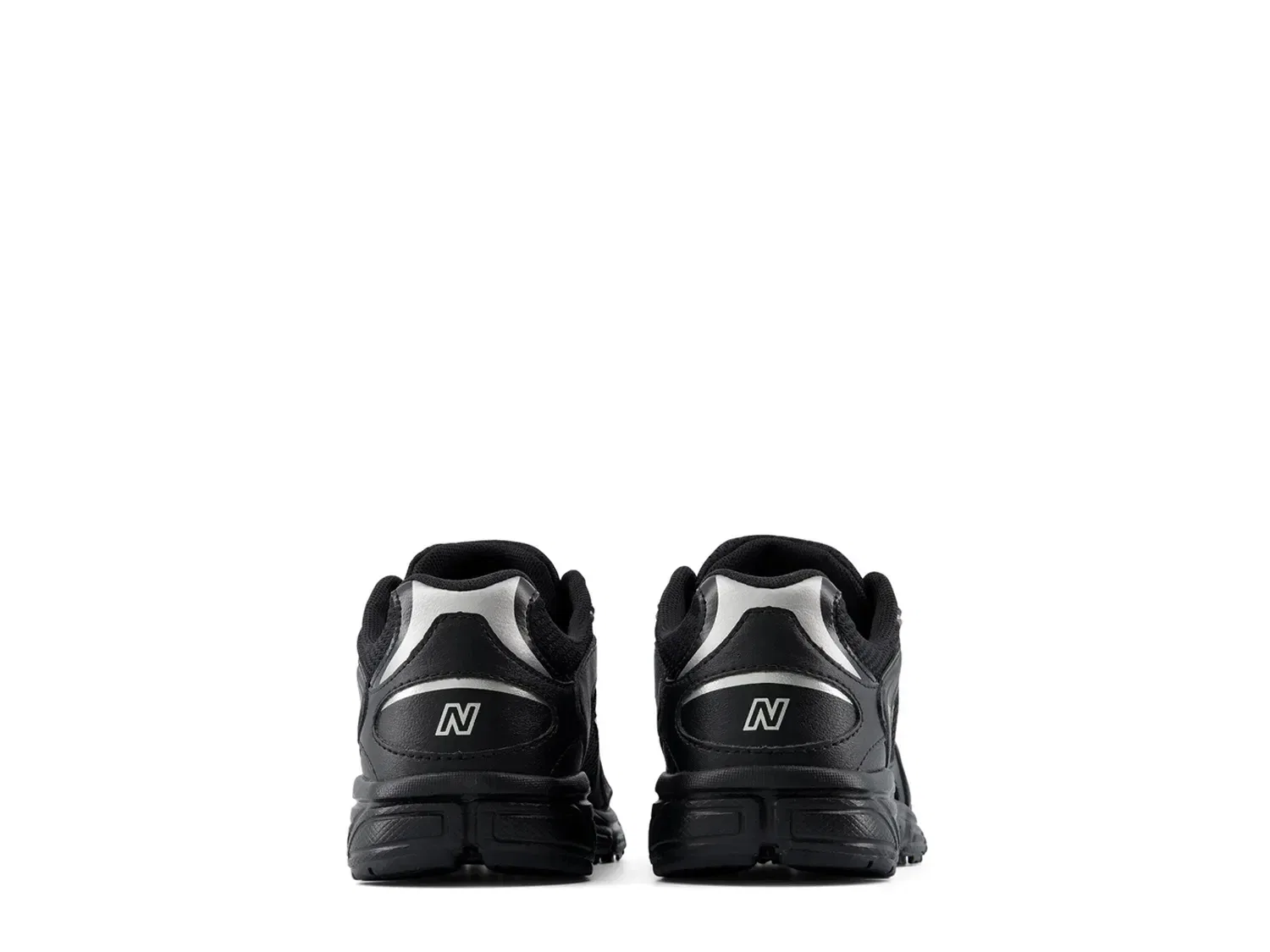 Кроссовки детские 408 New Balance, Black/Silver — фото 3