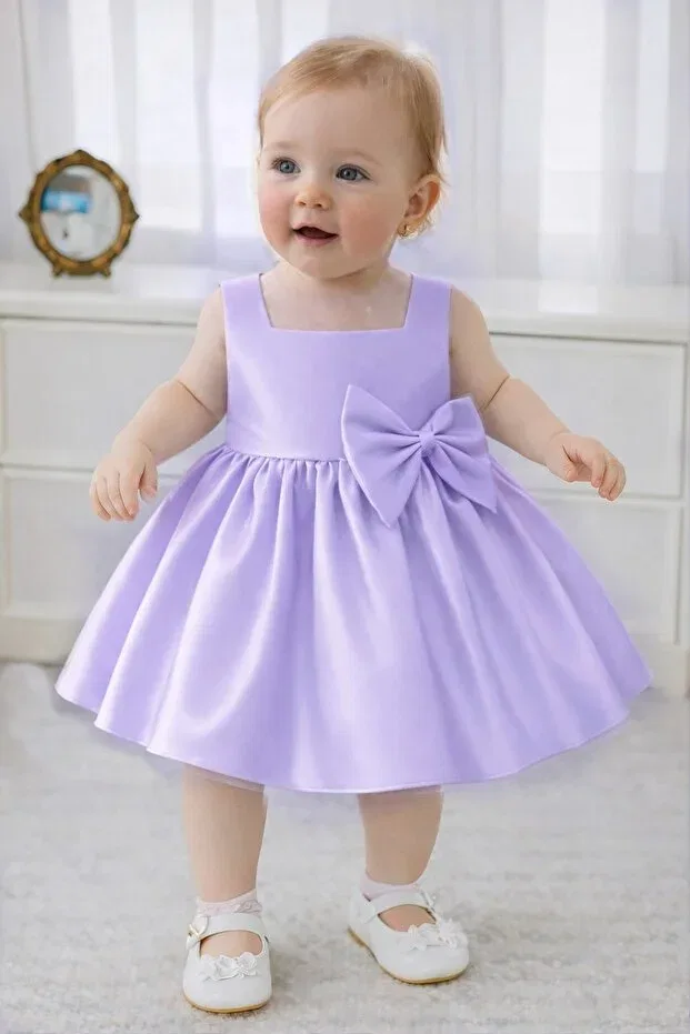 Детское платье для девочек с квадратным вырезом Party Suneh, Lilac