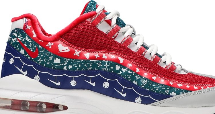 Кроссовки Nike Air Max 95 GS 'Ugly Christmas Sweater', многоцветный — фото 3