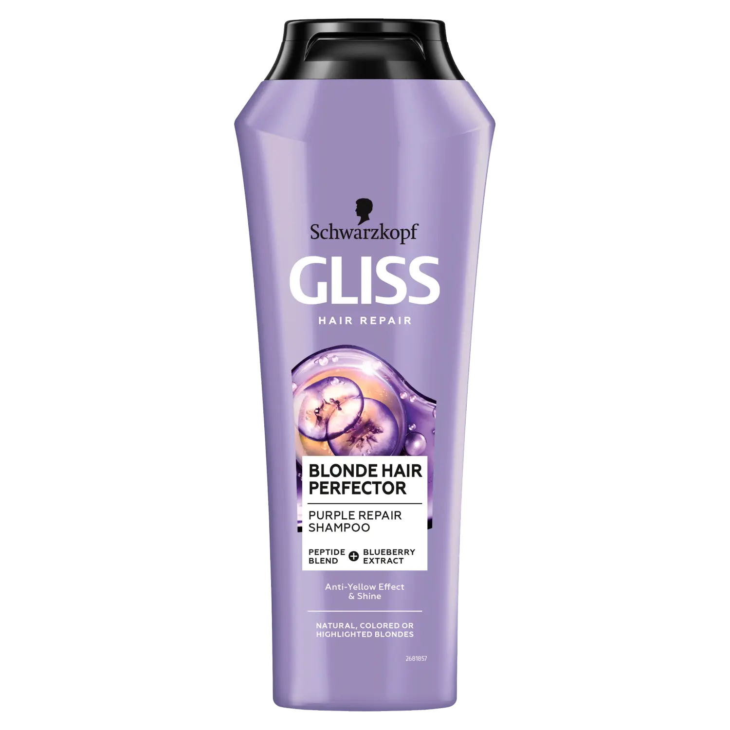

Gliss Blonde Hair Perfector шампунь для окрашенных или обесцвеченных светлых волос, 250 мл