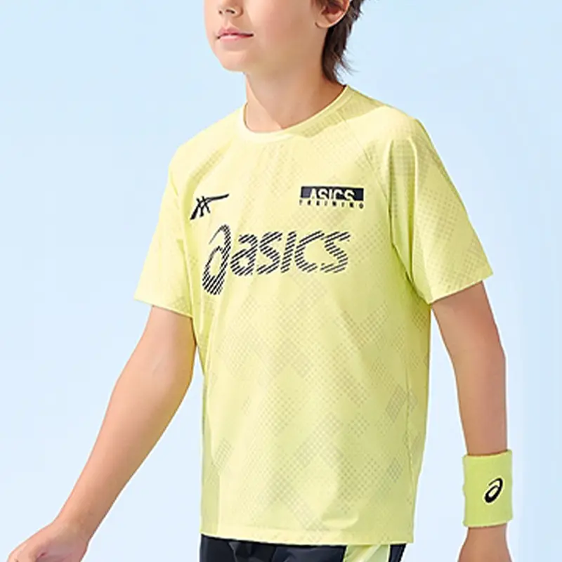 ASICS Футболка для спортивных занятий 3000 Yellow для детей 3-7 лет — фото 3