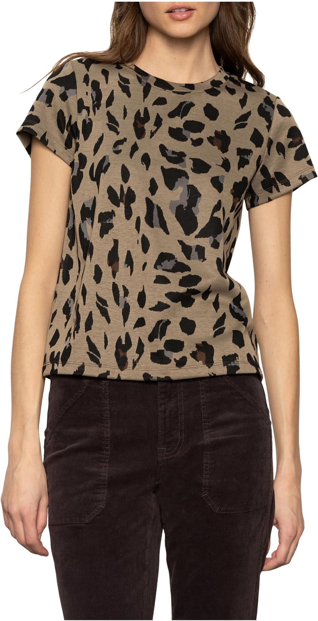 

Женская футболка Double Knit Perfect Sanctuary, Winter Leopard