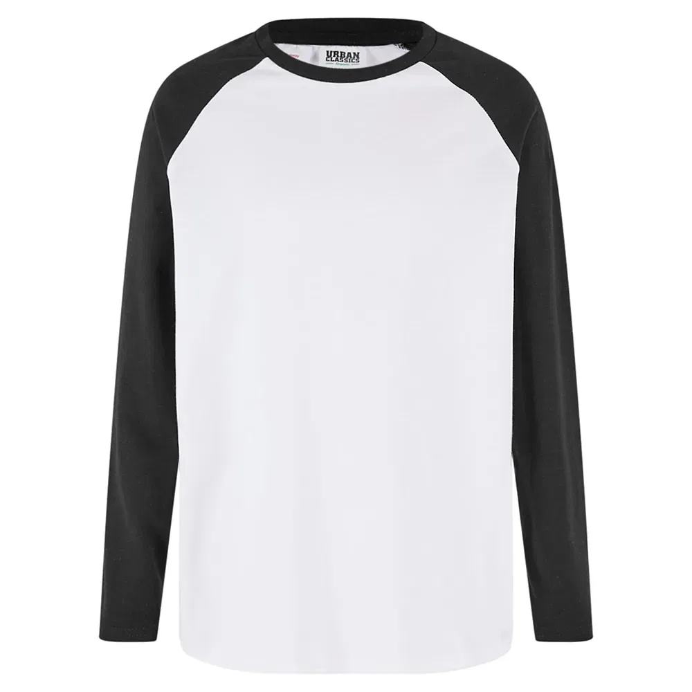 Футболка оверсайз с длинным рукавом реглан Urban Classics Organic, белый