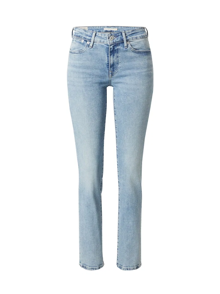 Джинсы LEVI'S Slim fit '712 Slim Welt Pocket' синего цвета